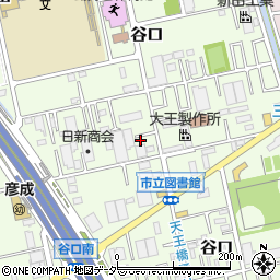 埼玉県三郷市谷口554周辺の地図