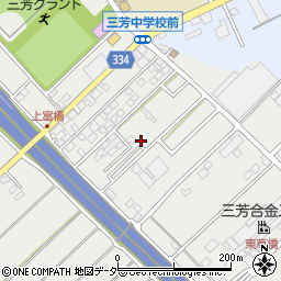 埼玉県入間郡三芳町上富426-20周辺の地図