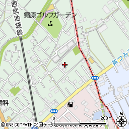 埼玉県入間市下藤沢552周辺の地図