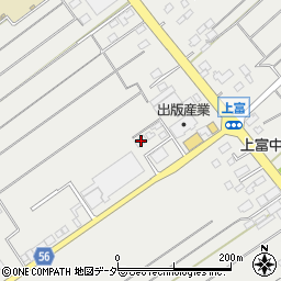 埼玉県入間郡三芳町上富1181-3周辺の地図