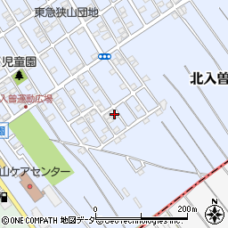 埼玉県狭山市北入曽1458-51周辺の地図