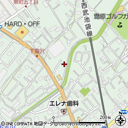 埼玉県入間市下藤沢625周辺の地図