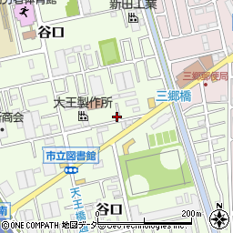 埼玉県三郷市谷口619周辺の地図