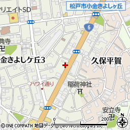 ラーメン山岡家 松戸北小金店周辺の地図