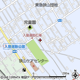埼玉県狭山市北入曽1457周辺の地図