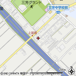 埼玉県入間郡三芳町上富410-4周辺の地図