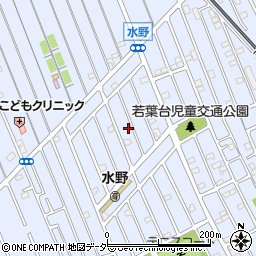 埼玉県狭山市水野597周辺の地図