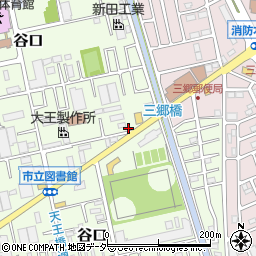 埼玉県三郷市谷口623周辺の地図