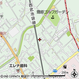埼玉県入間市下藤沢590周辺の地図
