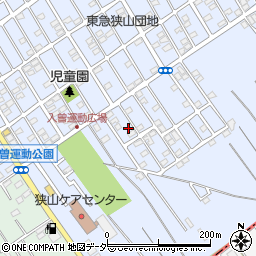 埼玉県狭山市北入曽1458-92周辺の地図