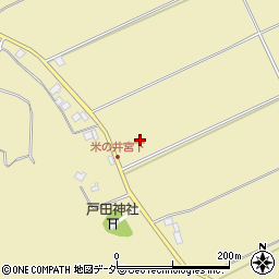 佐原山田線周辺の地図