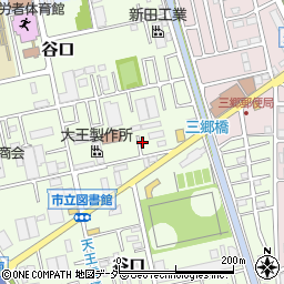 埼玉県三郷市谷口620周辺の地図