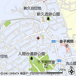 埼玉県入間市新久895-15周辺の地図