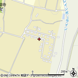 山梨県北杜市高根町箕輪1218周辺の地図