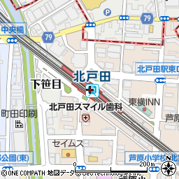 北戸田駅 埼玉県戸田市 駅 路線図から地図を検索 マピオン