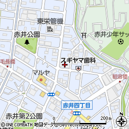 釜寅　安行店周辺の地図