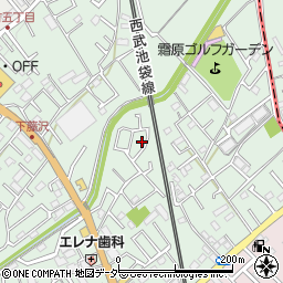 埼玉県入間市下藤沢624周辺の地図