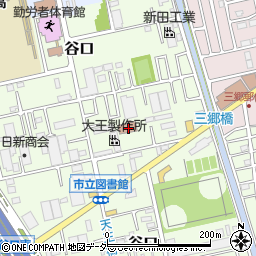 埼玉県三郷市谷口618周辺の地図