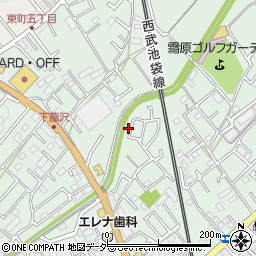埼玉県入間市下藤沢622周辺の地図