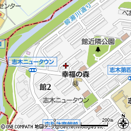 志木ニュータウン中央の森弐番街２－３－３号棟周辺の地図