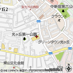 クリーニング・フローレ　光ヶ丘店周辺の地図