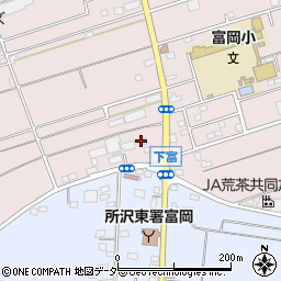 北田油店周辺の地図