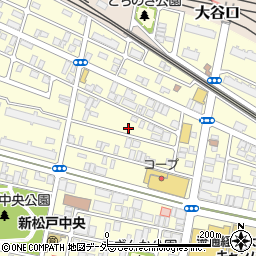 サンライズ新松戸周辺の地図