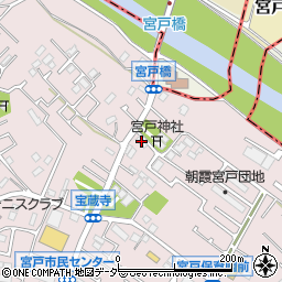 埼玉県朝霞市宮戸4丁目2-15周辺の地図