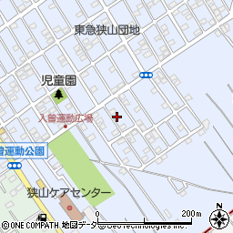 埼玉県狭山市北入曽1458-81周辺の地図