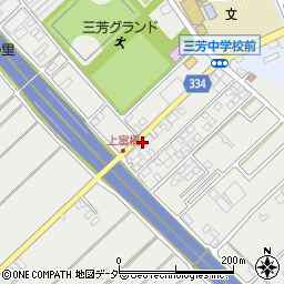 埼玉県入間郡三芳町上富410-5周辺の地図