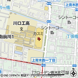 株式会社オーエムツーミートオオクボ　川口店周辺の地図