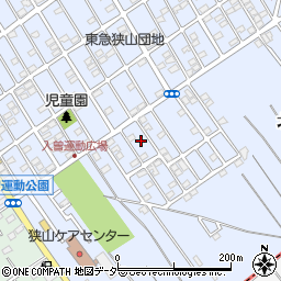埼玉県狭山市北入曽1458-134周辺の地図