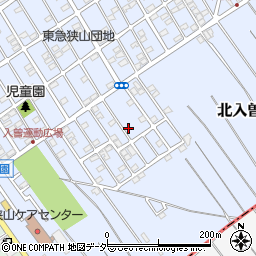 埼玉県狭山市北入曽1458-56周辺の地図