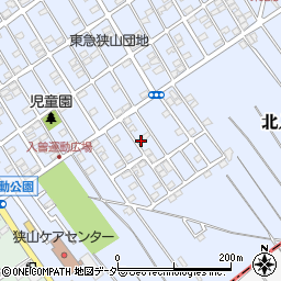 埼玉県狭山市北入曽1458-67周辺の地図