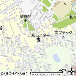 北都レスター株式会社　埼玉事業所周辺の地図