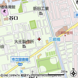 埼玉県三郷市谷口621周辺の地図