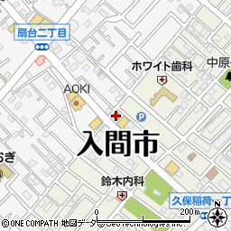 ピザハット　入間久保稲荷店周辺の地図