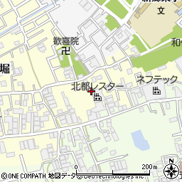 埼玉県川口市新堀277-3周辺の地図