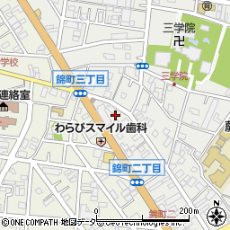 有限会社西山神仏具店周辺の地図