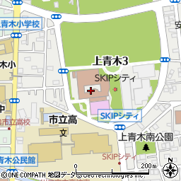 埼玉県産業技術総合センター　多目的ホール周辺の地図