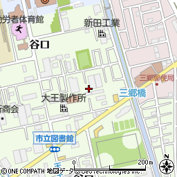埼玉県三郷市谷口615周辺の地図