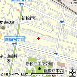 新松戸中央パークハウス周辺の地図
