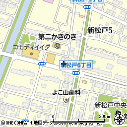 バーミヤン新松戸店周辺の地図