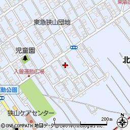 埼玉県狭山市北入曽1458-133周辺の地図
