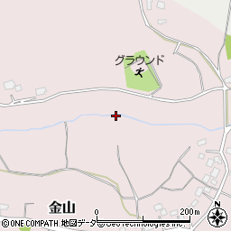 千葉県柏市金山周辺の地図