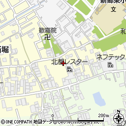 埼玉県川口市新堀277-1周辺の地図