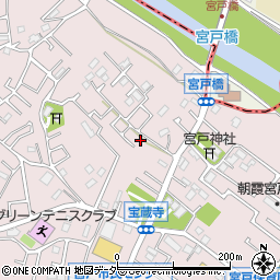 埼玉県朝霞市宮戸3丁目21-34周辺の地図