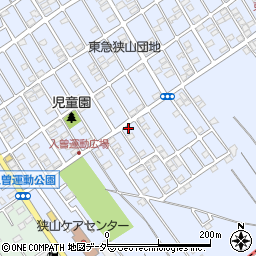 埼玉県狭山市北入曽1458-85周辺の地図