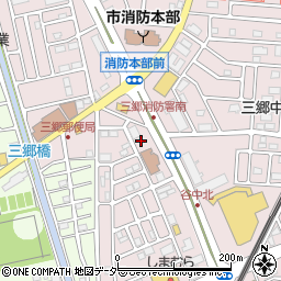 かつはな亭 三郷中央店周辺の地図