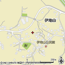 千葉県香取市伊地山492周辺の地図